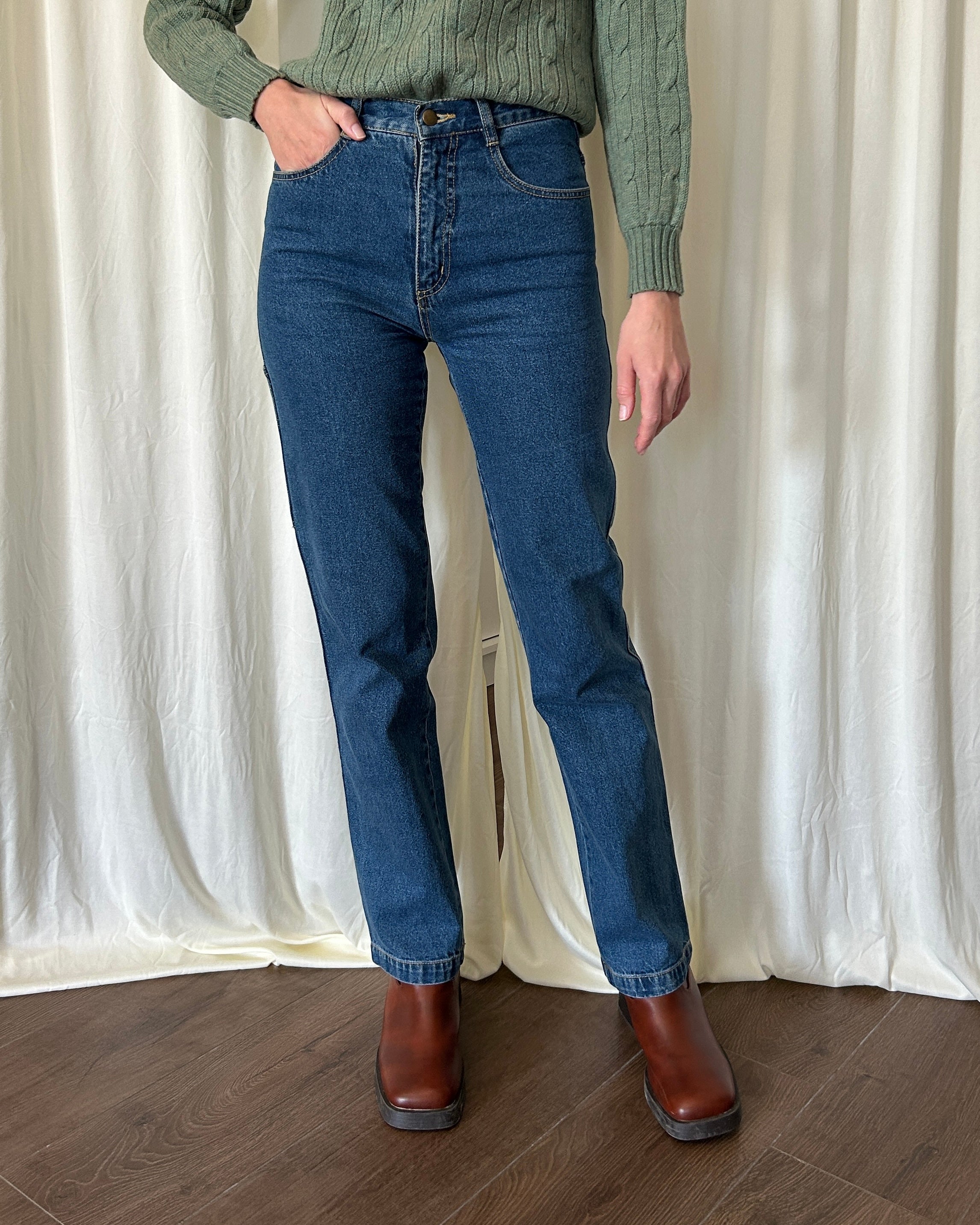 Denim vita alta